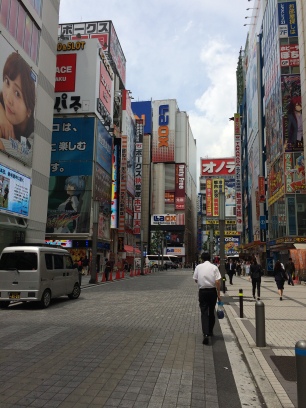 Street scene in Akihabara, Tokyo